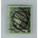 ARGENTINA 1864 GJ 4 CORRIENTES COLOR VERDE AMARILLO ESTAMPILLA TIPO 5 DE LA PLANCHA U$ 45